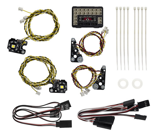 Para Luces Led Delanteras Y Traseras De Coche Trx4 Rc Y Kit