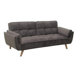 Sofa Futon Bed Oslo Pana Usb Estilo Nórdico 