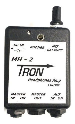 Amplificador Para Fone De Ouvido Tron Mh2 Monitor Retorno