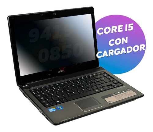 Notebook Acer Aspire 4741 Core I5 Usado