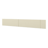 Home Aparador Suspenso Sala 3 Gavetas Nobre 202cm Off White