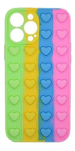 Funda P/ iPhone 13 Pro / Max Pop It Multicolor Tpu