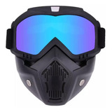 Máscara Óculos Motociclista Motocross Capacete Bike Paintbal