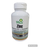 Zinc 90 Caps. Aura Vitalis. Agro Servicio.