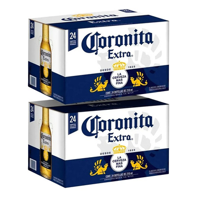 2 Pack Coronita Extra Cerveza 48/210 Ml Ctc