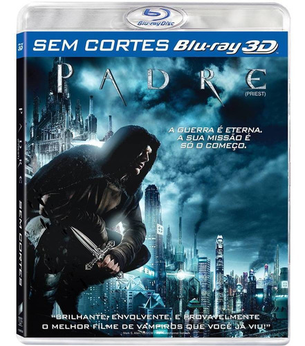 Blu-ray 3d Padre - Ação, Vampiros, Armas E Veículos