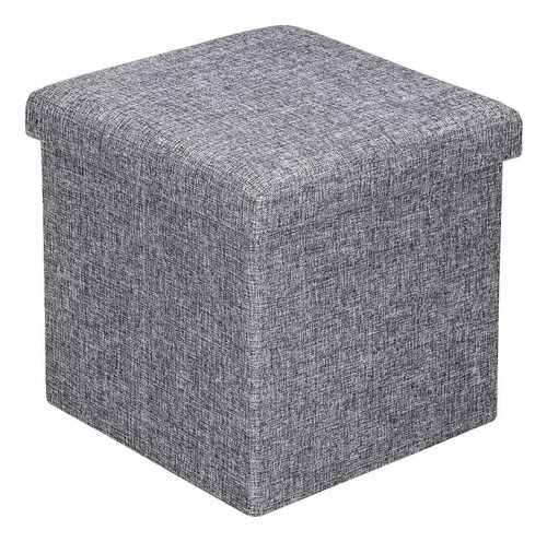 Puff Silla Cubo Organizador Plegable Banqueta 30x30cm