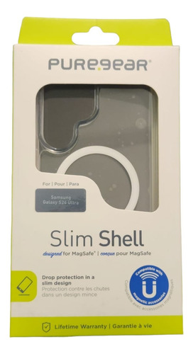Funda Puregear Slim Shell Magsafe Galaxy S24 Ultra Original.
