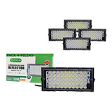 Reflector Led 50w/500w 3600lm Exterior Publico 4 Piezas