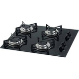 Fogão Cooktop Fischer 4 Bocas A Gás Bivolt Preto