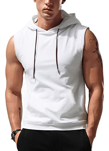 Playera Deportiva Gym Mangas Capucha