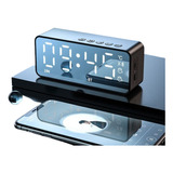 Reloj Despertador Digital Adornos Radio Y Altavoz Bluetooth