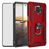 Funda Case Protectora Para Redmi Note 9s / 9 Pro + Mica 21d