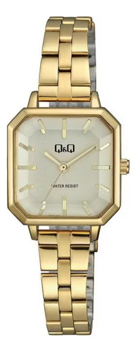 Reloj Qyq Original Cuadrado Fino Elegante Mujer + Caja