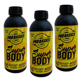 Pack 3 Super Body Negro 1 L Car Probasics Recubrimiento