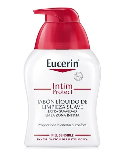 Eucerin Protect Jabón Liquido Higiene Intima X 250 Ml