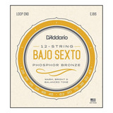 D'addario Bajo Sexto Ej86 Cuerdas De Bronce Nuevas Envio