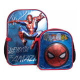 Set Mochila Y Lonchera Ruz Spiderman Marvel Primaria