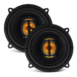 Par Alto Falantes 5 Polegadas Jb Flex 110w Rms Automotivo Cor Preto E Laranja