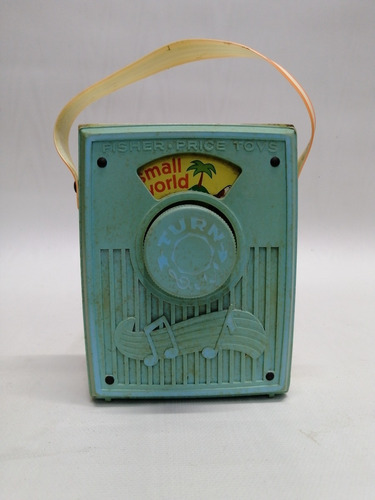 Caja Musical Cuerda Antigua Fisher Price Toy U.s.a 1977