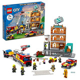 Lego City Fire Brigade 60321 Building Set With Toy Fire Truc