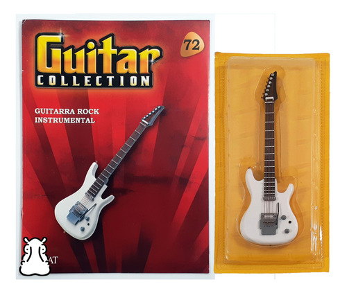 Miniatura Salvat Ed 72 Guitarra Rock Instrumental + Suporte