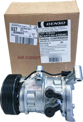 Compresor Aire Acondicionado Toyota Etios Denso Original