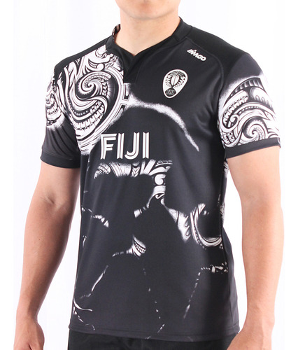 Camiseta Rugby Fiji Imago Entrenamiento Resistente