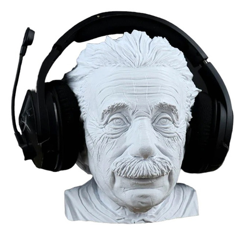 Suporte De Fone De Ouvido Albert Einstein Headset Decoração