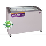 Freezer Exhibidor Inelro Fih 350 Pi, Ahora 12 Helados