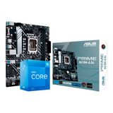 Kit Upgrade Intel I5 12400f / Placa Mãe Asus Prime H610m-e