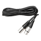 Amw Cb5 Cabo Microfone Xlr Canon Macho/fêmea Balanc 5 Metros