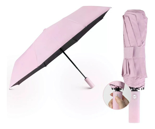 Paraguas Sombrilla Anti-ultravioleta Con Botón Automático