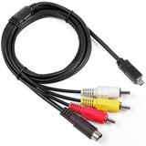 Cable Rca S-video Para Camara Sony Handycam Dcr-hc28, 5 P...