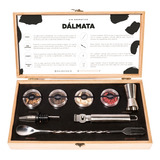 Dálmata Box Especialist 4 Botánicos + Set De Coctelería