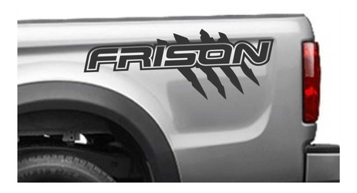 Calcas Sticker Garra Frison Para Pick Up Batea Y Tapa 3pzs