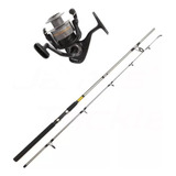 Combo Pesca Surfcasting Caña 7 Pies Y Carrete Okuma 25 Lb X