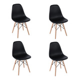 Sillas Eames Silla Minimalista Moderna Paquete De 4