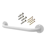 Agarradera Para Baño 45 Cm Seguridad Hogar Blanco Epoxi