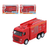 Juguete Bomberos Niños Set 4 Auto Camión