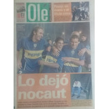 Diario Ole 26/1/2003 Boca 0 (5) River 0 (4), Italiano