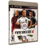 Fita Soccer 12 Ps3 Mídia Física Jogo Game