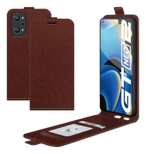 Funda De Piel Tpu Con Tapa Vertical Para Oppo Realme Gt Neo2