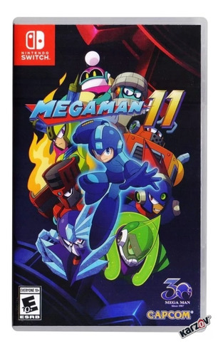 Megaman 11 Once Nintendo Switch Juego Nuevo En Karzov