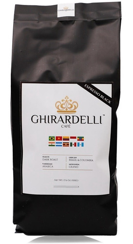 Café Tostado Ghirardelli Brasil & Colombia Molido/grano 500g