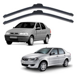 Par Palheta Limpador Parabrisa Fiat Siena 2001 À 2013