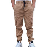 Pantalón Jogger Cargo Para Hombre