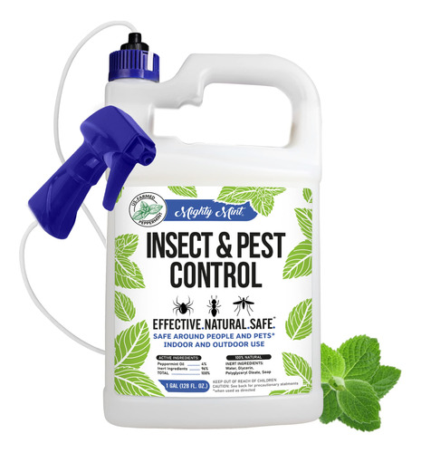 Mighty Mint Gallon (128 Oz) Insect And Pest Control Pepperm.