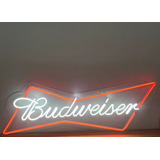 Placa Luminoso Neon Led - Budweiser