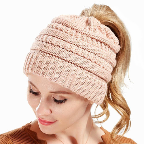 Gorro Mujer Beanie De Punto Moda Casual Y Alta Calidad